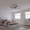 Ekena Millwork 47 1/2-in. OD x 39 1/4-in. ID Ceiling Ring with 31 1/2-in. OD Ceiling Medallion Palmetto Accent Kit CRM47MO31PM - alternate 2